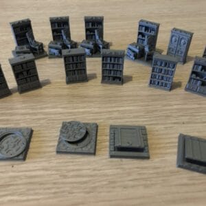 4 Barricate, 4 librerie, 4 passaggi segreti, 4 botole - Pimp up Le case della follia Seconda edizione - Meeple Lab