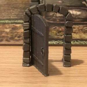 12 porte con cardini apribili - Pimp up Descent seconda edizione - Meeple Lab