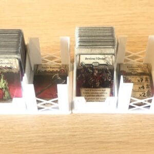 2 porta carte - Pimp up Zombicide Black Plague /Green Horde / Invader - Meeple Lab