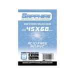 Card Sleeves bustine protettive Sapphire serie Azure – 45×68 (100 pcs)