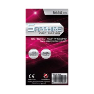 Card Sleeves bustine protettive Sapphire serie Fuchsia - 61x112 (100 pcs)