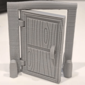 12 porte con cardini apribili - Pimp up Zombicide Black Plague / Green Horde - Meeple Lab