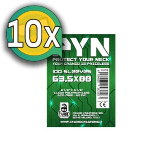 Bundle di 10 pacchetti in formato convenienza di bustine PYN 63,5x88